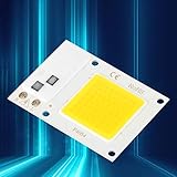 Keenso Hochspannungs-20-W-LED-Chip-COB-Lichtquelle, warmweiß, für Dimmbare Beleuchtung, Überhitzungsschutz, Bürogebrauch