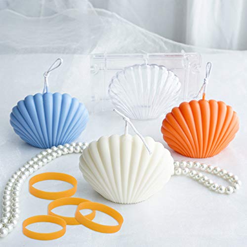 FANKUTOYS 3D-Kerzenform zum Selbermachen, Kerzengießformen, Perlenschale, Modellierformen für Paraffinwachs und… – Bild 6