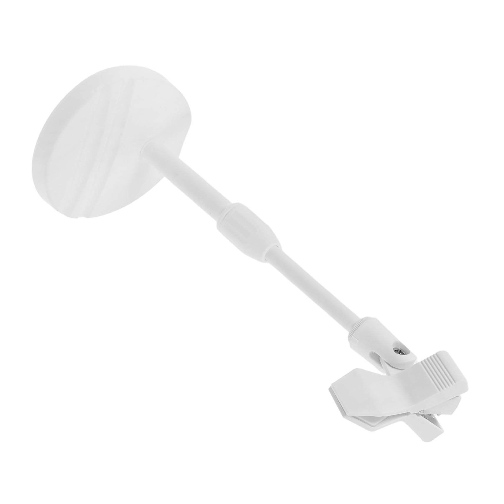 UKCOCO Soporte para Lámpara de Uñas UV con Rotación Base Portátil Manos Libres para Secado de Gel Esmalte Soporte Blanco para Lámparas de Manicura Casa