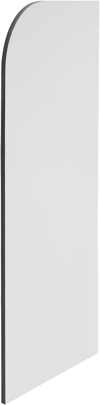 Wall-Mounted Urinal Screen 15.75 * 35.43 Inch Toilet Partition Urinal Partition Smooth-Edged Toilet Protection Screen Divider Partition for Hotel, Schools, Shopping Malls Public Places