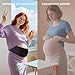 Rynvarl Faja de embarazo ajustable con soporte abdominal y lumbar Imagen de Rynvarl Faja de embarazo ajustable con soporte abdominal y lumbar