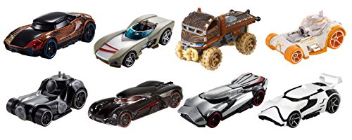 Hot Wheels Star Wars Character Cars (8 Pack)