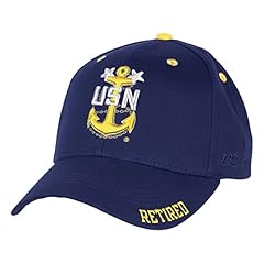 7.62 Design U.s. Navy Retired Master Chief Baseball Hat Navy