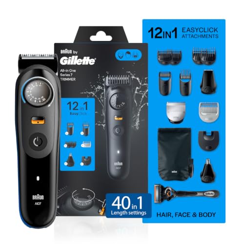 Gillette Series 7 All-in-One Beard & Body Trimmer for Man (by Bra...