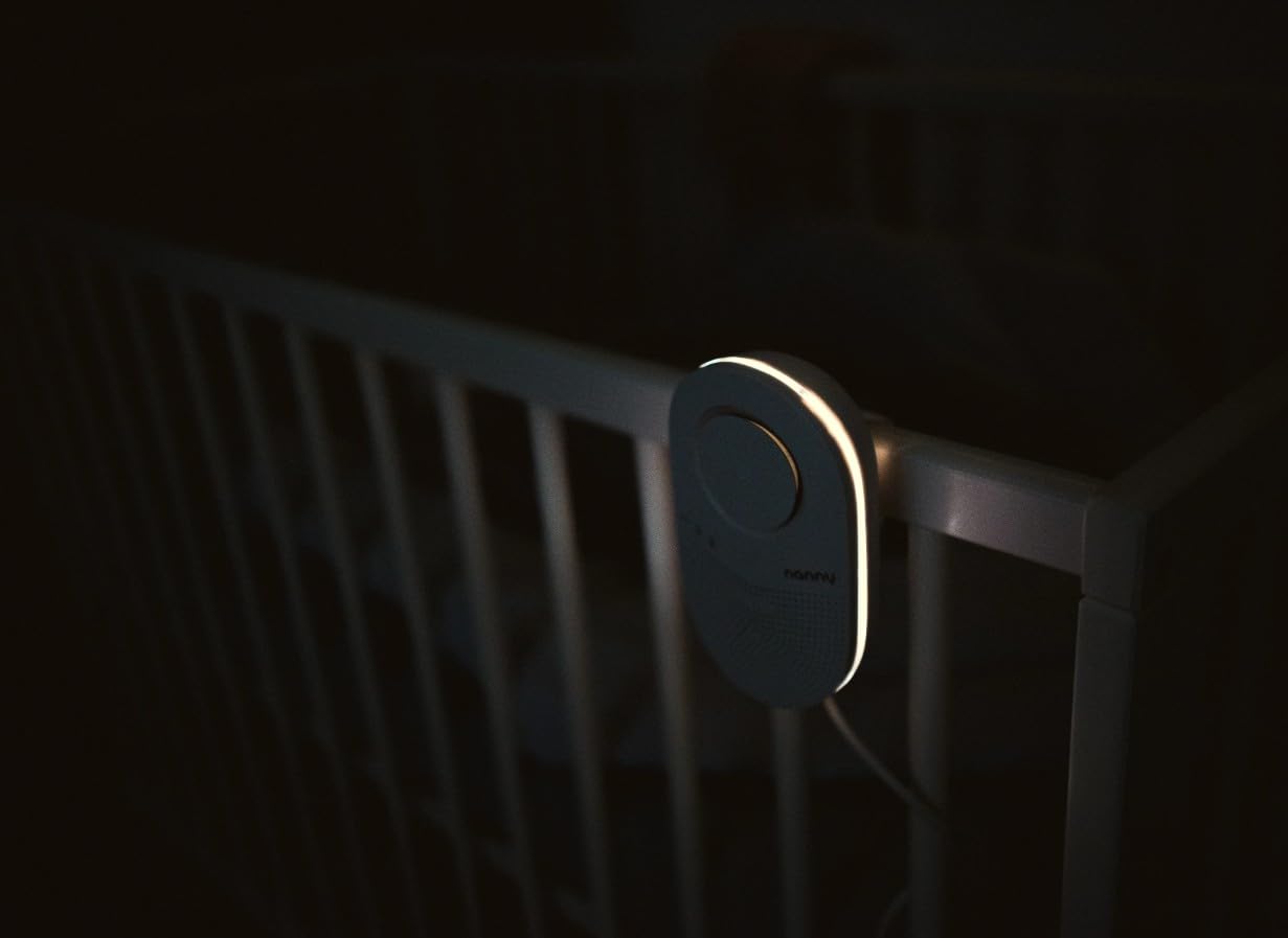 MonitorNanny BM-03 Baby Atemmonitor mit Sensortechnologie, Akustischer und Visueller Alarm
