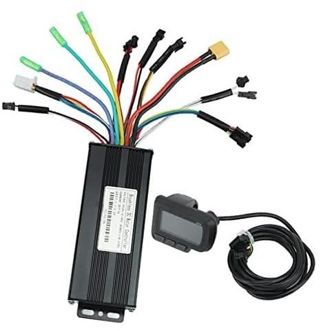 30A 3-trybowy kontroler sinusoidalny LCD, zestaw wyświetlacza, stop aluminium 24V 36V 48V 1000W 1500W kontroler, do elektrycznego roweru i skutera Kontroler skutera elektrycznego