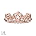 Pandora Jewelry Princess Tiara Crown Cubic Zirconia Ring in Pandora Rose, Size 6