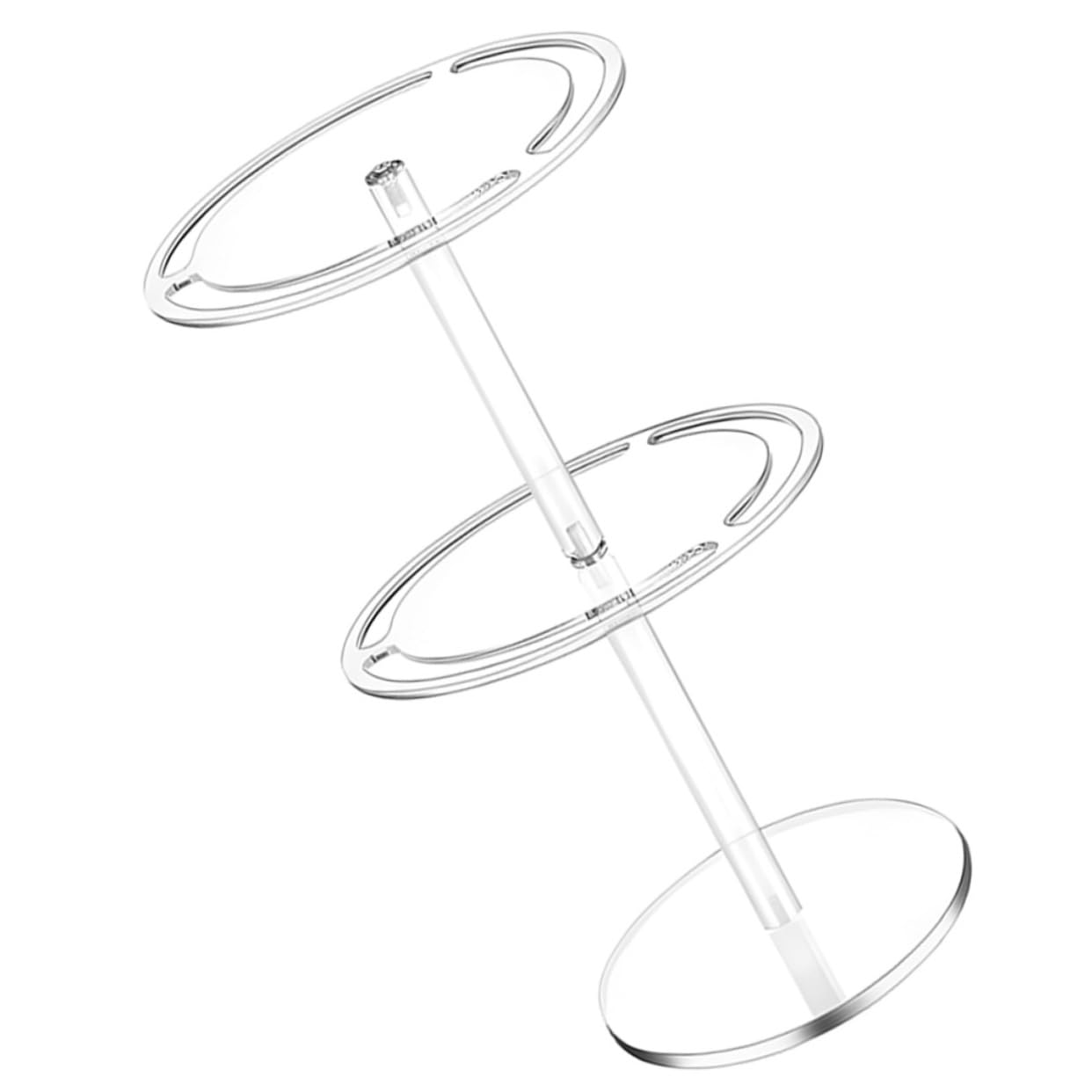 Veemoon Rotatable Eyeglass Display Stand Holder Double Sunglasses Organizer Glasses Storage Rack for Retail Show and Home Use