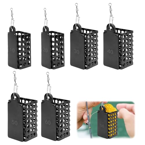 Koszyk na karmę do wędkowania 10/20/30/40/50/60 g, akcesoria wędkarskie, karpia, karp, okrągły metalowy kosz, do montażu, przynęta, pióra wędkarskie, prostokątny