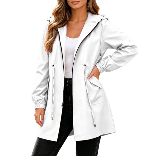 Parka de pluie longue femme veste cyclisme softshell respirante