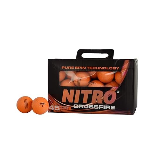 Nitro Crossfire 45 Ball Pack - Orange