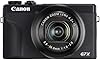 Canon PowerShot G7 X Mark III Digital Camera (Black) (3637C001) + 64GB Memory Card + NB13L Battery + Corel Photo Software + Charger + Card Reader + Soft Bag + Flex Tripod + More (Renewed)