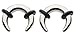 Pair Steel Ear Plugs Tunnels Tapers Pinchers Horseshoes Gauges 0g 2g 4g 6g 8g 10g 12g 14g (14g)