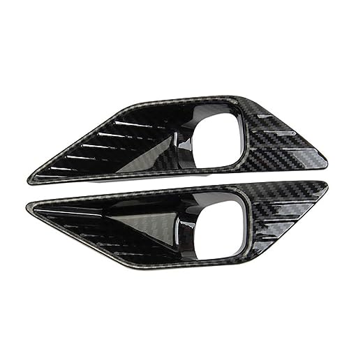 Grille de phare antibrouillard carbone pour look baroudeur Outlander 2022 - 5