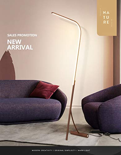 Flashing Lampada Da Terra Semplice Caffè Nordico Lampada Da Terra In Alluminio Lunghezza Lampada Da Terra Foyer Soggiorno Lampada Da Terra Apparecchi A LED (Color : Warm white) - Image 4