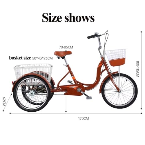 Triciclo 20 Pulgadas con Canasta Grande miniatura 7