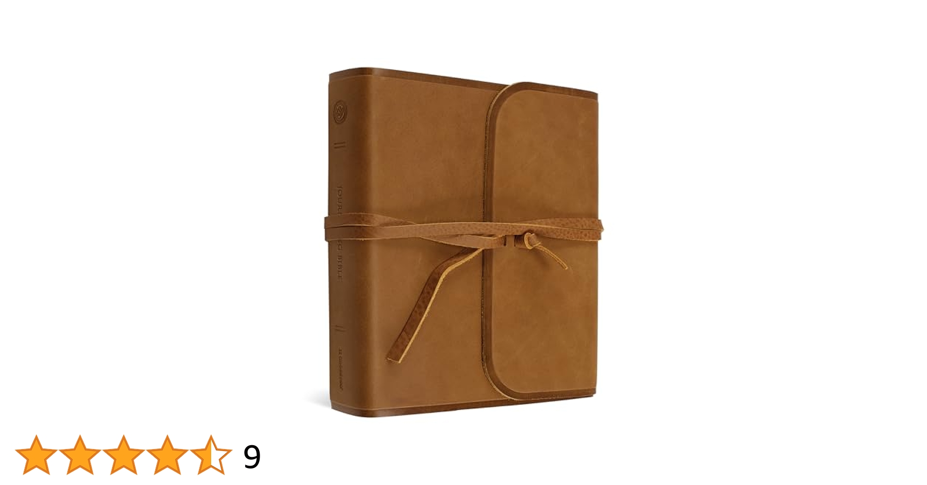 【新品 未開封】SILICON VALLEY NO_CODE LIFE 洋書 ESV Journaling Bible (Natural Leather, Brown, Flap with