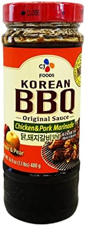 CJ Korean BBQ Chicken & Pork Marinade 16.93oz (4 Pack)