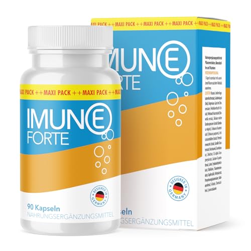 Imune Forte Cápsulas | Empiece ahora | Rico en vitaminas y minerales | Contenido de 90 cápsulas