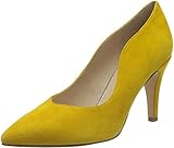  CAPRICE Damen EFFI Pumps, Gelb (Yellow Suede 641), 37.5 EU