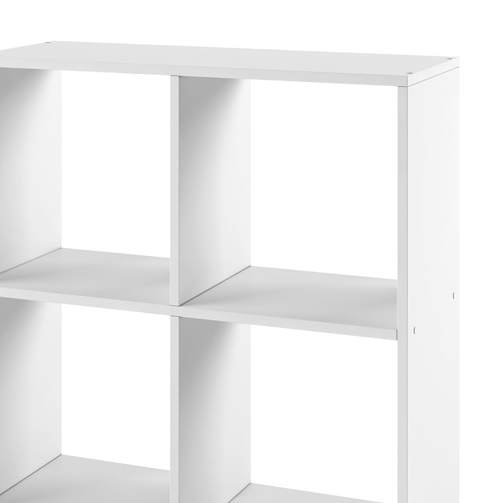 Vicco Raumteiler Tetra, Weiß, 72.6 x 72 cm