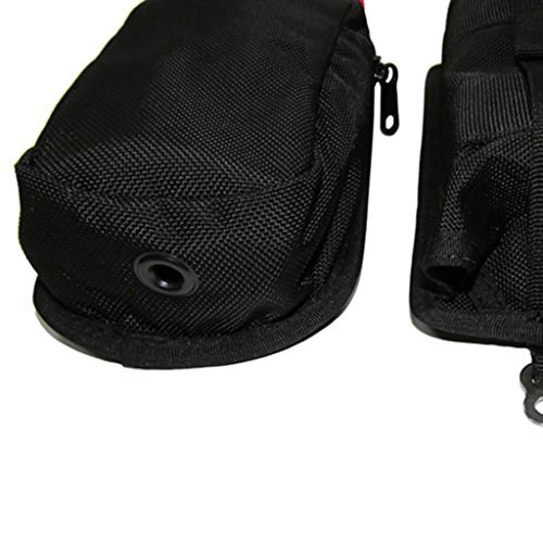 Bolsa de contrapeso de nailon 1680D ultrarresistente para cinturón de buceo técnico 2