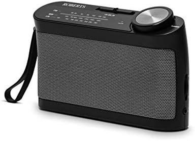 Roberts Radio R9993 Portable 3-Band LW/MW/FM Battery Radio with Headphone Socket - White