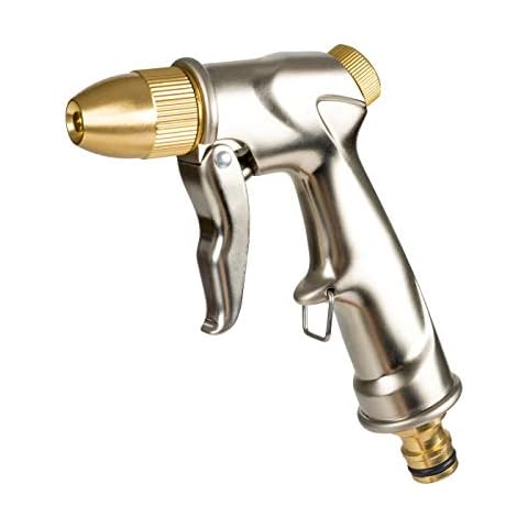 Cellfast Hand Sprinkler BRASS™, Made of Brass, Non-gradual Regulation, Delicate Mist/Strong Jet, 52-900 Cover