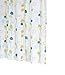 Produktbild RIDDER 42393S-350 Duschvorhang Textil ca. 180 x 200 cm, Soaring blau inklusive Ringe