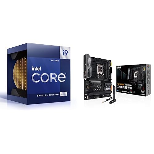 Image of Intel Core i9-12900KS Gaming Desktop Processor + ASUS TUF Gaming Z790-Plus Motherboard
