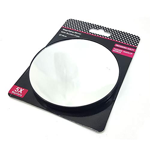 Jf Importadora Espelho De Aumento Com Ventosa Grande 5X