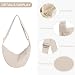 Got Bag Moon Bag Small - Halbmond Bauchtasche Damen Cord in Beige - Crossbody Tasche