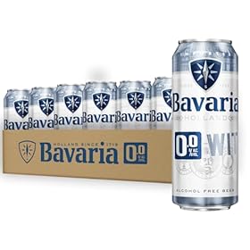 Bavaria 0.0% Wit Alcohol Free Beer | 24 x 500ml Cans – Bavaria