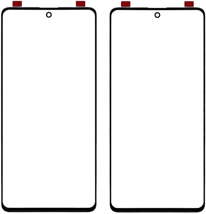 Mozomart Touch Screen Digitizer Replacement Front Glass TouchPad Touch Glass Compatible with Samsung Galaxy M51 : Black