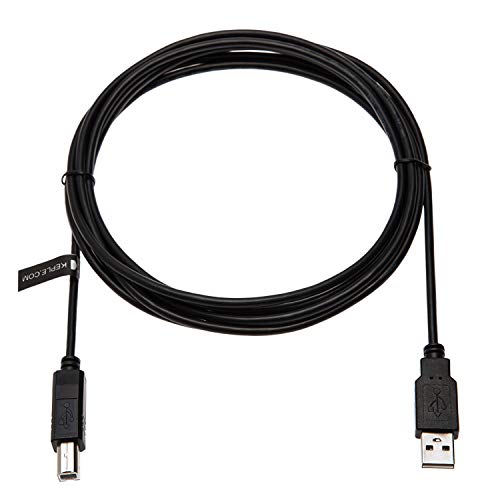 3Ft Usb B Cable Data/Power Lead Cord For Dj Midi Controllers, Keyboards, Samplers, Effect Pads, Syntesizers Numark, Pioneer, Native Instruments, Traktor, Akai To Dell Hp #TOP2