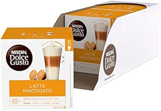 Nescafe Dolce Gusto Latte Macchiato Coffee Pods (Pack of 3, Total 90 Capsules)