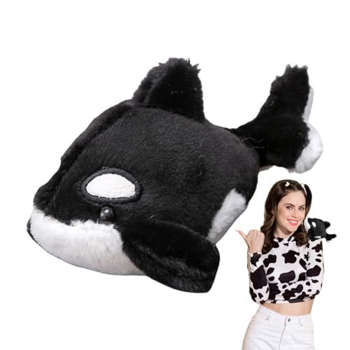 Juguete De Peluche Magnético,Animales De Peluche Magnéticos, Juguete de Peluche, Muñeca con imán para el Hombro, Peluches, Juguete de simulación, Bonito Accesorio de Cosplay para niñas y Mujeres