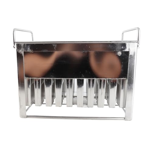 Moldes para helado de acero inoxidable 304 plata con 30 piezas grandes para uso en casa y negocio 4
