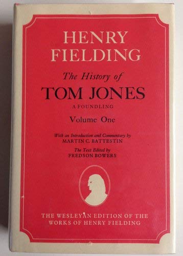 The History of Tom Jones, a Foundling, Vol. I &... 0819540684 Book Cover