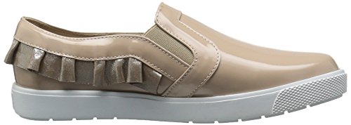 Elephantito Girl's Ruffled Slip-On Sneaker, Patent Blush, 11 M Us Little Kid #TOP5