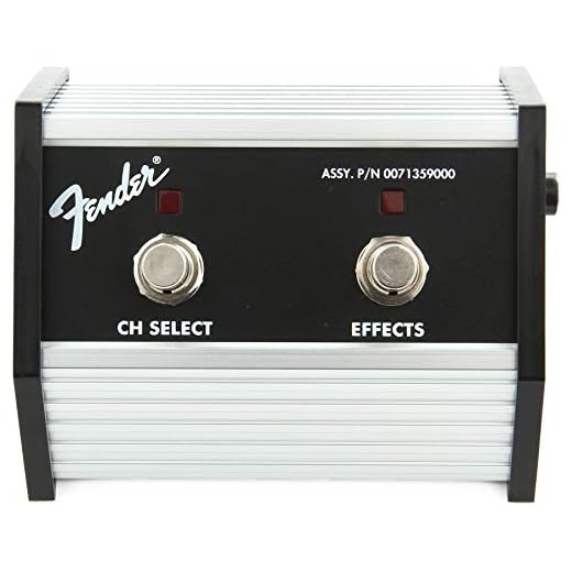 Fender 007-1359-000 Pedal FM65DSP/Super-Champ XD de 2 botones