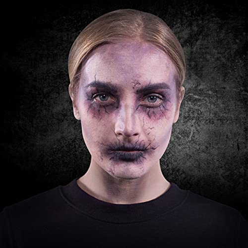 Narrative Cosmetics 12-Color Death Fx Cream Palette, Professional Quick Drying Waterproof Sfx Makeup For The Stage, Film, Costumes, Cosplay, Halloween #TOP5