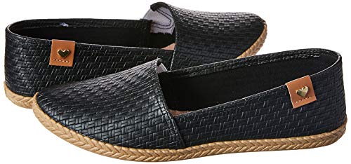 Sapatilhas Napa Tresse Cronos Neo, Moleca, Feminino, Preto, 34