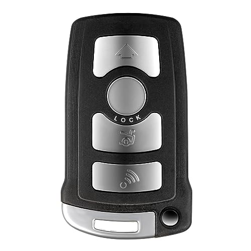 ECCPP fit for Uncut 315MHz Keyless Entry Remote Key Fob BMW 745i 745Li 760Li 760i 750i 750Li LX8766S (Pack of 1)