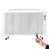 HSWOYEA Elektro-Konvektorheizgerät, Elektroheizlüfter mit Fernbedienung...