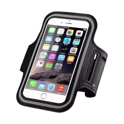 SGERUFZ Brassard de Sport, Universel réglable pour Course à Pied, pour Smartphone de Course, Compatible avec téléphone jusqu'à 6,5 Pouces, idéal pour Le...