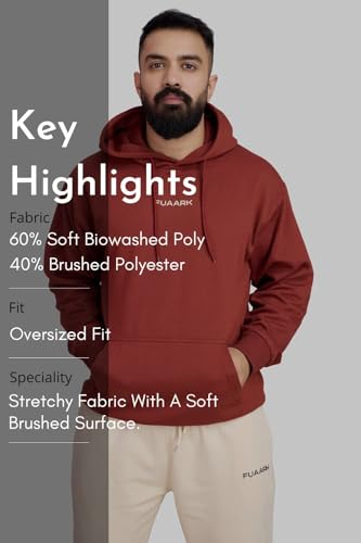 Image of Signature Oversized Men's Hooded Hoodie