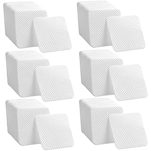 540 Stück Zelletten für Gelnägel Fusselfrei Nagellackentferner Wattepads Zeletten Fusselfrei Nägel Baumwoll Pad Nail Art Wipes Tücher Nagellackentferner Cover