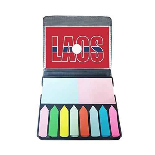 Marque-page autocollant Laos repositionnable pour indexation livre