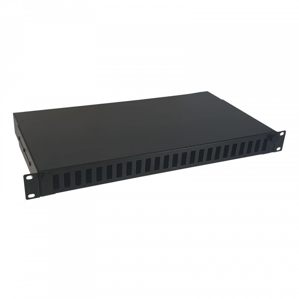 Televes Façade 19" 1U pour 24 SC Duplex avec tiroir intégré
